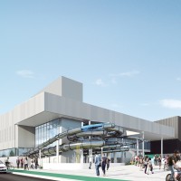 Artist impression - Norther entrance