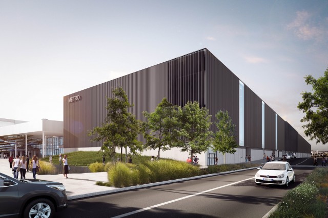 Metro Sports Facility Northern entrance 2