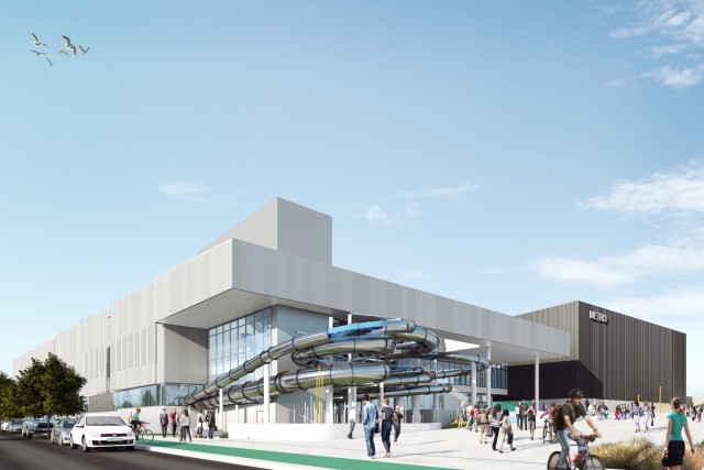 Metro Sports Facility Northern entrance