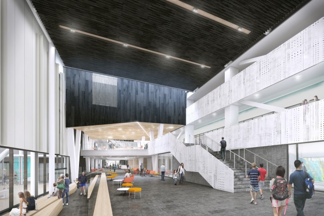 Metro Sports Facility central hub