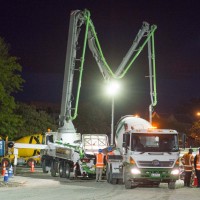 Christchurch Convention Centre foundation pour 