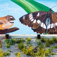 Kahikatea Common mural 