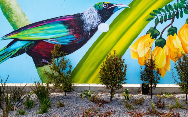 Kahikatea Common mural 