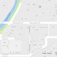 CC Gloucester St map
