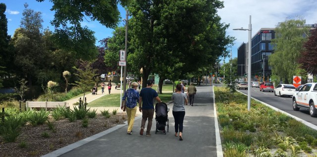 New Durham Street footpath - November 2017