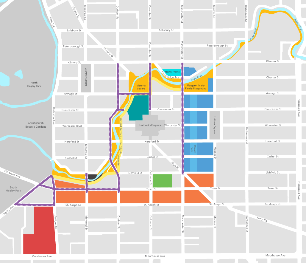 Projects map